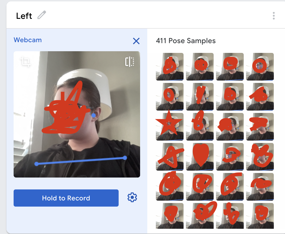 Left Pose Recognition